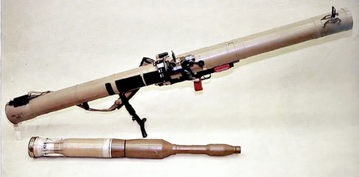 탠덤식 탄두 구조를 가진 러시아의 RPG-29 대전차 로켓