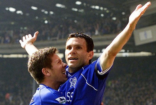 첼시 선수시절의 포옛 감독(출처 데일리메일)