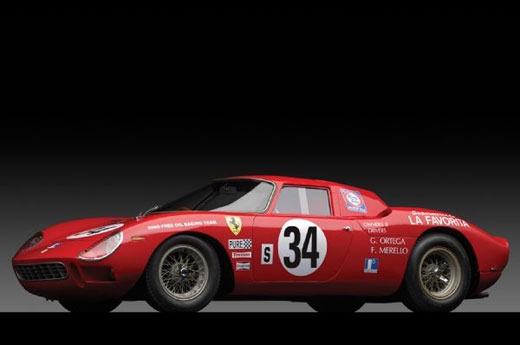 5위 페라리 250 LM(1964년형) 5위 페라리 250 LM(1964년형)