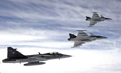 물물교환으로 도입된 태국공군 JAS-39C 전투기