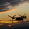 미 해병대 소속 MV-22 오스프리, “석양 속으로 날다”
