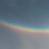 ‘스마일~’ 거꾸로 떠 있는 희귀 무지개 포착
