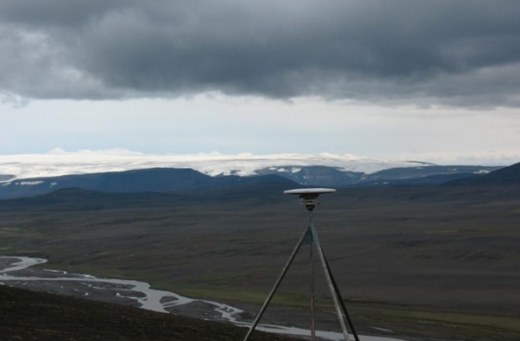 연구팀이 설치한 GPS 수신 장치