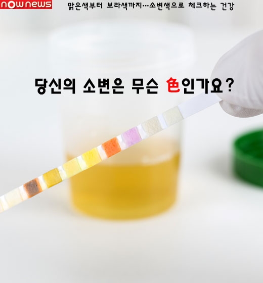 [카드뉴스] 당신의 소변은 무슨 色인가요?