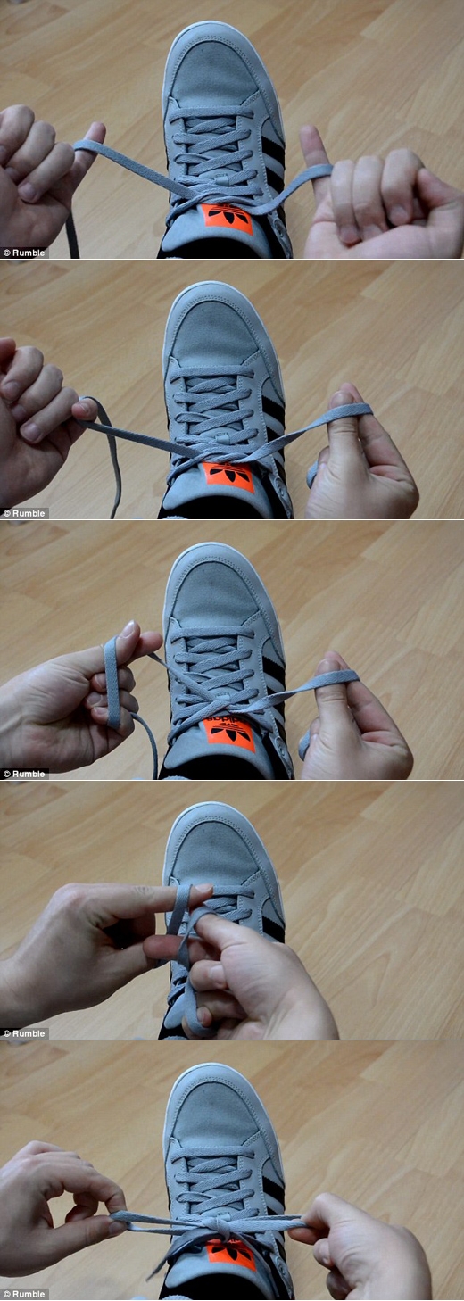 신발 끈 묶는 법