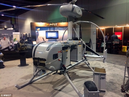 헬리콥터형 드론 ‘스노우구스 브라보’