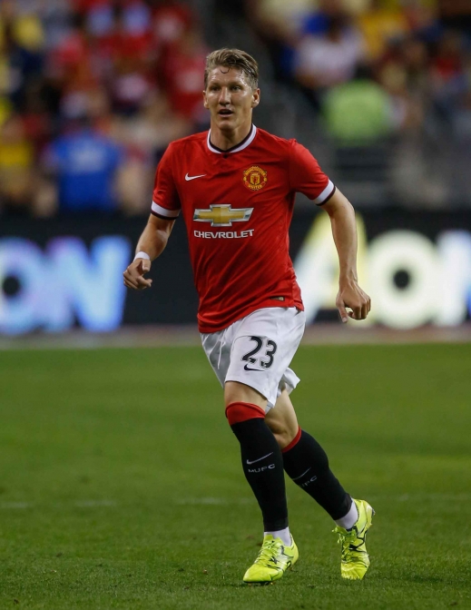 맨체스터 유나이티드의 바스티안 슈바인슈타이거