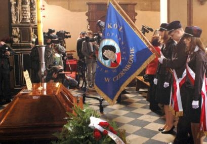 2010년 5월에 있었던  코페르니쿠스의 장례식. 사후 467년 만에 치러졌다.