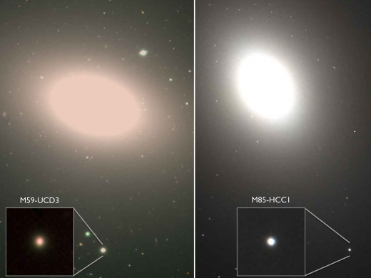 새로 발견된 초고밀도 은하.