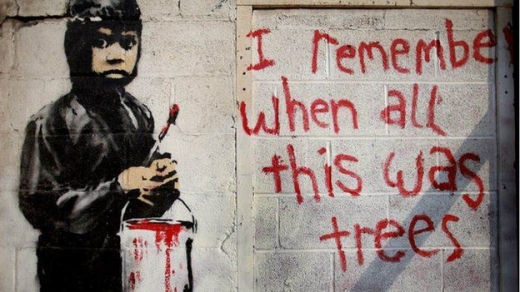 ‘난 여기 모든 것이 나무였을 때를 기억한다’(I Remember When All This Was Trees)