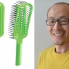 엉겨서 화나? 머리카락 손쉽게 청소하는 ‘빗’ 화제