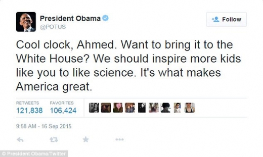 버락 오바마 미국 대통령 메시지