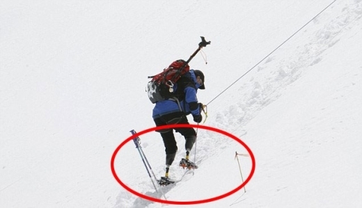 의족을 착용하고 에베레스트에 오른 마크 잉글리스