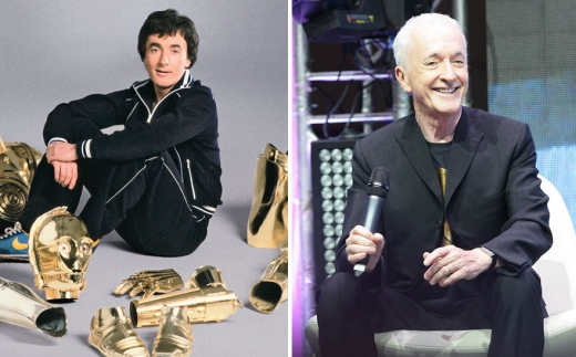 5. C-3PO, 앤서니 대니얼스(1977년과 2015년)