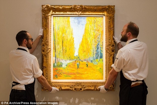 빈센트 반 고흐 ’알리스캉의 가로수길’