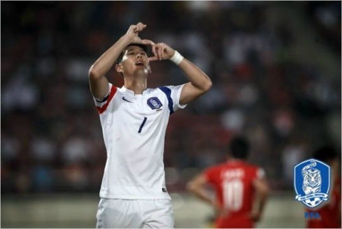 손흥민은 한국 축구의 중요한 자산이다. 그가 살아나야 한국 축구도 더 발전할 수 있다. (사진=대한축구협회)>