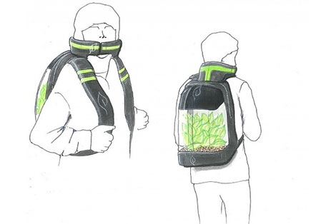 플랜트 백팩 디자인