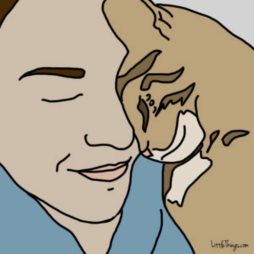 3. 당신에게 박치기한다