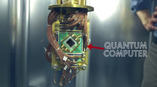 D웨이브 양자 컴퓨터(사진=구글)