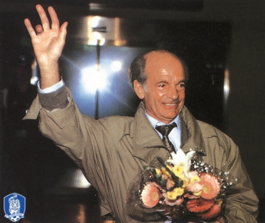 크라머 감독은 1992년 바르셀로나올림픽을 앞두고 한국의 총감독으로 부임했다. (사진=대한축구협회)