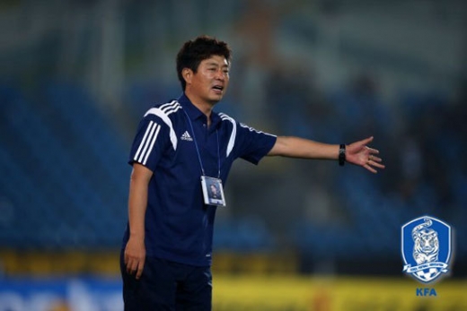 한일전 극적인 결승골의 주역 김병수는 현재 지도자로도 승승장구하고 있다. (사진=대한축구협회)