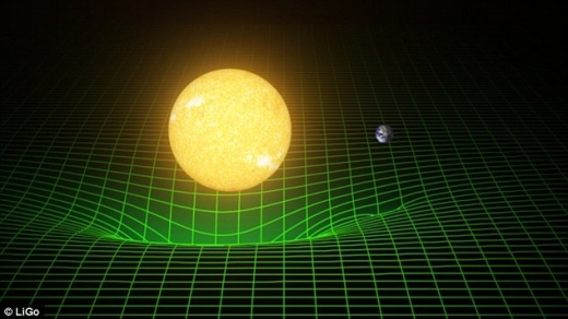 두 블랙홀의 충돌이 만들어낸 중력파의 상상화. 미스터리로 남아 있는 초기 우주의 비밀을 중력파가
