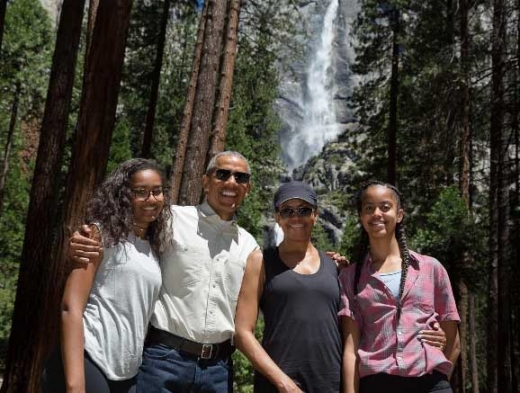 버락 오마바 미 대통령 가족