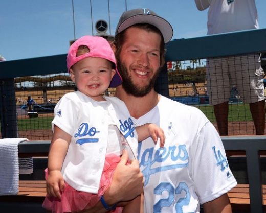 클레이튼 커쇼와 딸