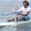 9개월 아이 서퍼…엄마 뱃속부터 파도타기 즐겨