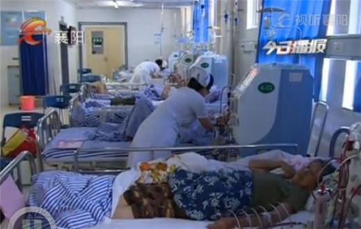 폭염과 홍수 탓에 최근 중국의 병상은 모두 꽉 차있는 상태다.