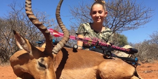 활로 사냥했음을 보여주는 임팔라와 고딘.(사진=페이스북)