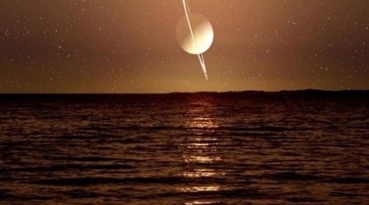 타이탄의 바다(상상도)