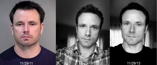 술 끊은 지 2년. 용의자의 머그샷 같던 얼굴이 훈남으로 변했다. ▲