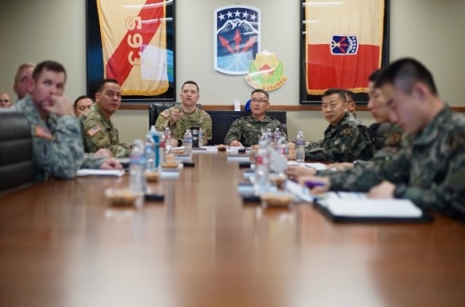 11월 11일 미국에서 열린 한미 인도적 작전 실무 회의 (사진=미 태평양육군 페이스북)