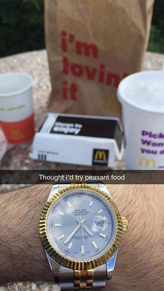 “평민 음식을 시도해 봐야겠다고 생각했다”