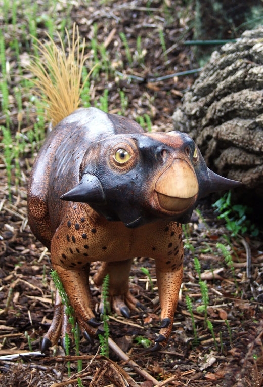 애완동물처럼 귀여운 Chinese Psittacosaurus