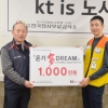 KT IS 임직원, 천사무료급식소 독거노인 위한 희망 나눔