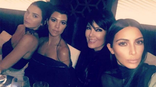 카다시안 가족의 셀카