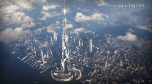 이 초고층 빌딩에는 스스로 청결을 유지하고 주변 공기까지 정화하는 특수 코팅 기술이 적용된다.