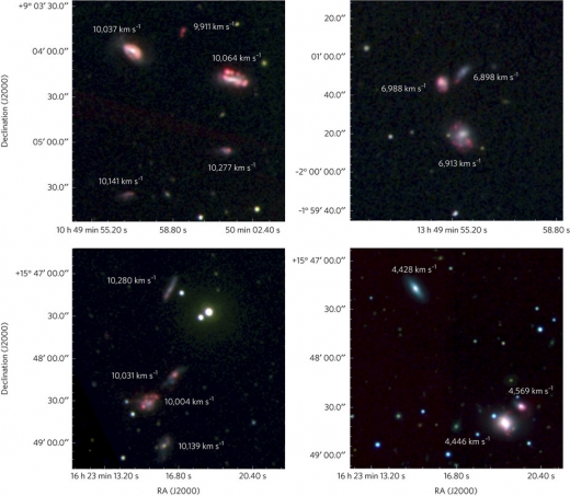 왜소은하군 분석 이미지 자료