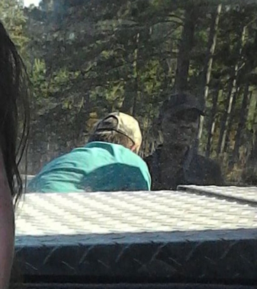 페이스북 사진을 확대한 모습. 형태를 분명히 알 수 있다. (사진=페이스북)