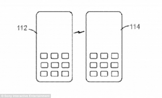 소니의 특허출원서에 실린 그림