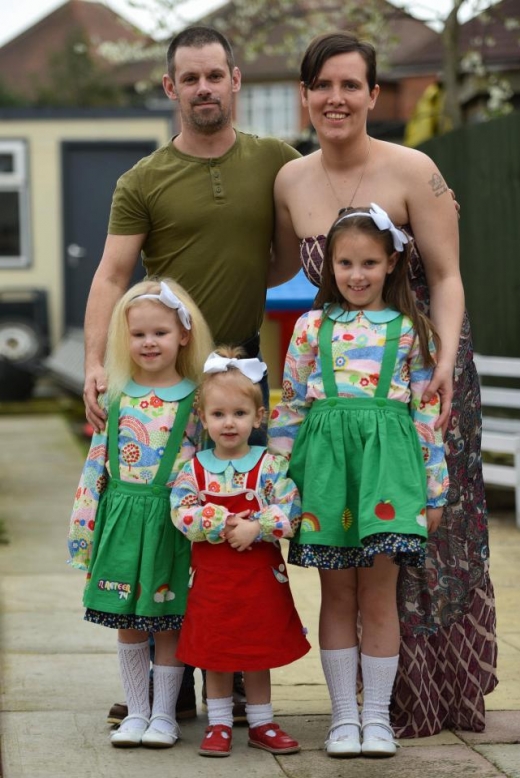 가족 중 라일라에게만 특별한 머리카락이 생겨났다. (사진=더썬)