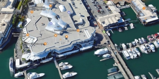 호주 골드코스트 해산물 식당은 이렇게 바다 바로 곁에 있다.