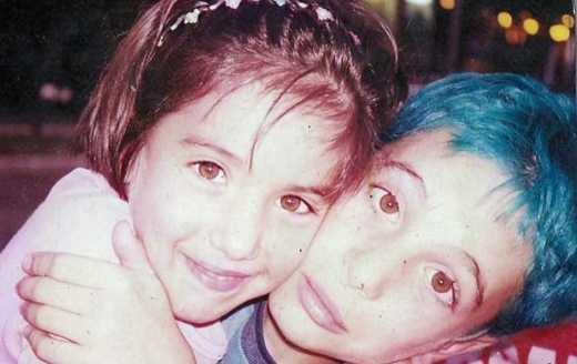 어렸을 때부터 사람들의 시선을 의식하지 않았던 루이스 파드론. (사진=데일리메일 캡쳐)