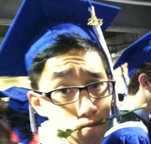 결국 3시간이 지나 자신의 졸업식에 도착한 알칸타라의 모습. (사진=abc7캡쳐)