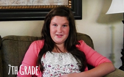 딸이 중학생이 되면서 아빠는 인터뷰에 어려움을 느끼기 시작했다. (사진=유튜브 캡쳐)