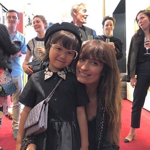 샤넬 브랜드 행사에 초대된 코코. (사진=인스타그램)