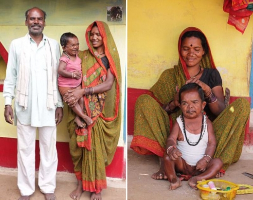 형과 형수 사티아(50)는 그를 살뜰히 챙긴다. (사진=데일리메일 캡쳐)