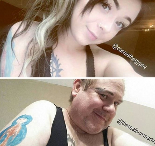 아빠는 사진각도의 중요성을 깨달았다. (사진=인스타그램)